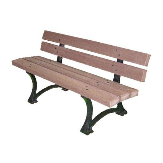 Banc en plastique recyclé Jardin lame materiaux recyclé GOVAPLAST