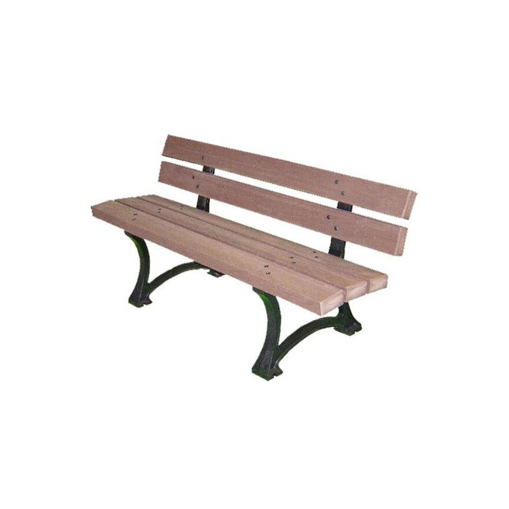 Banc en plastique recyclé Jardin lame materiaux recyclé GOVAPLAST