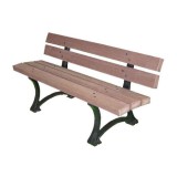Banc en plastique recyclé Jardin lame materiaux recyclé GOVAPLAST
