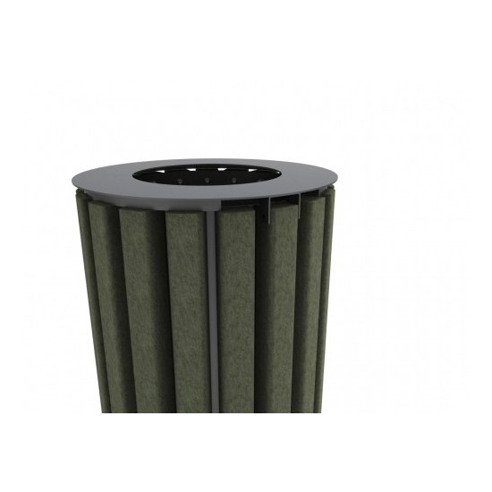 Corbeille plastique recyclé Marais