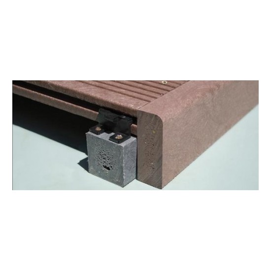 Rebord de finition plastique recyclé. Lame en plastique recyclé et savoir faire français PLASTIVERT