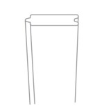 Planches plastique recyclé rainure et languette