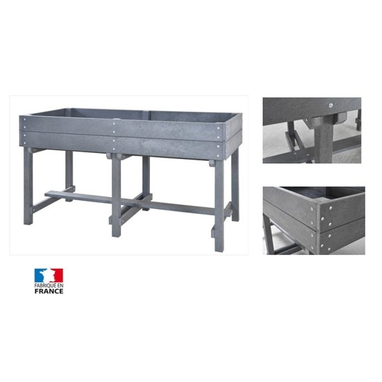 Table de jardinage plastique recyclé