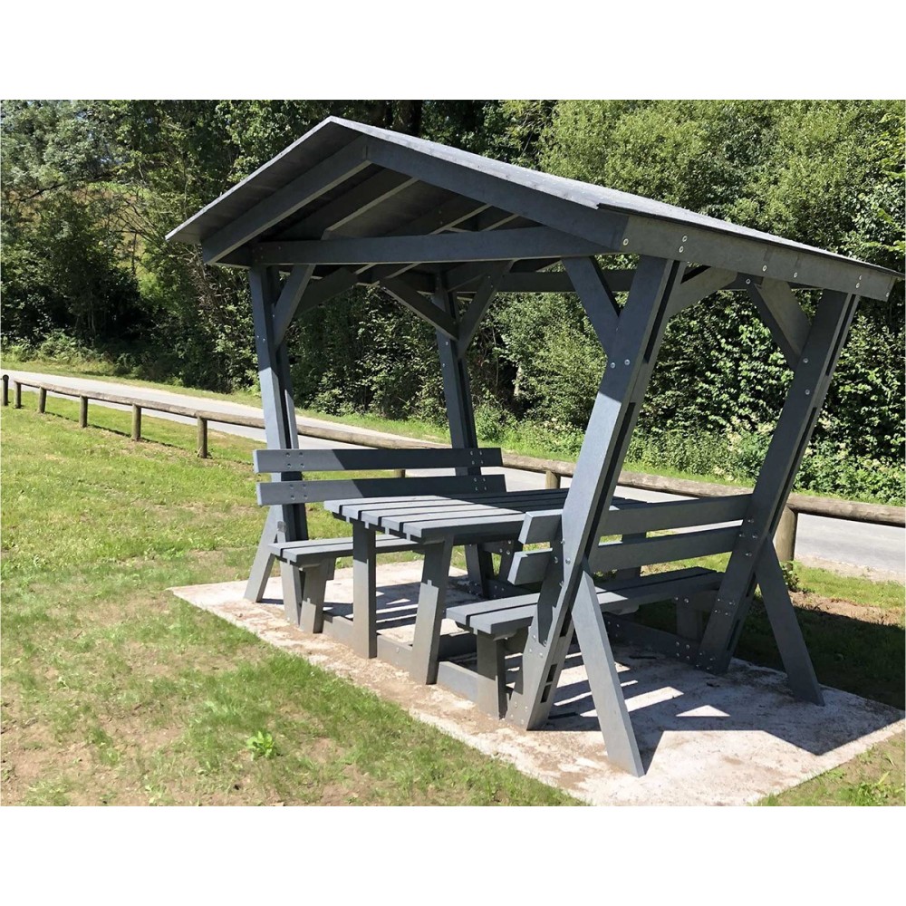  table pique nique pour professionnel et collectivité plastique rec