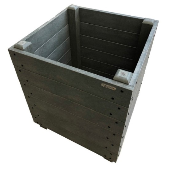Jardinière carré 800 mm écologique
