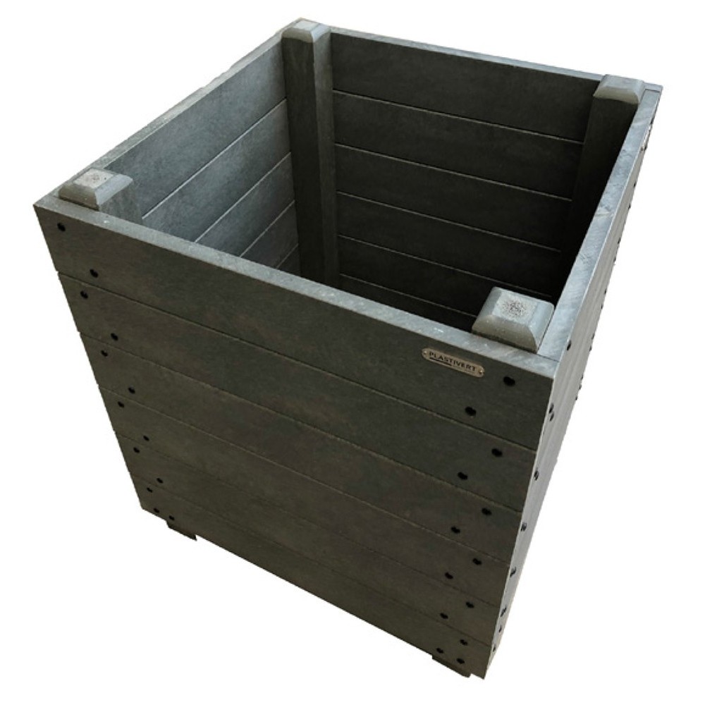 Jardinière carré 800 mm écologique