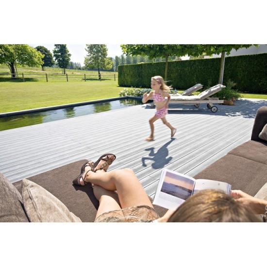 Planches de terrasse en plastique recyclé GOVAPLAST