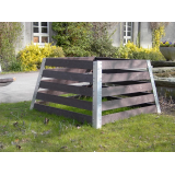 Composteur de cimetière en plastique recyclé & aluminium