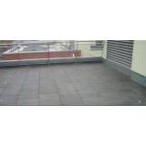 Dalle de terrasse en caoutchouc