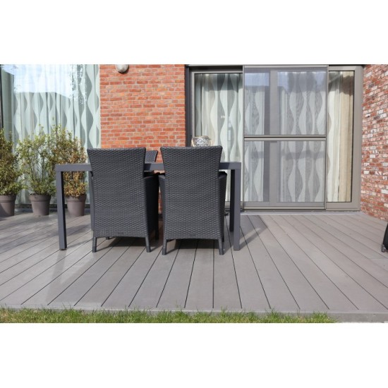  Lame en plastique recyclé pour bordure de terrasse et piscine