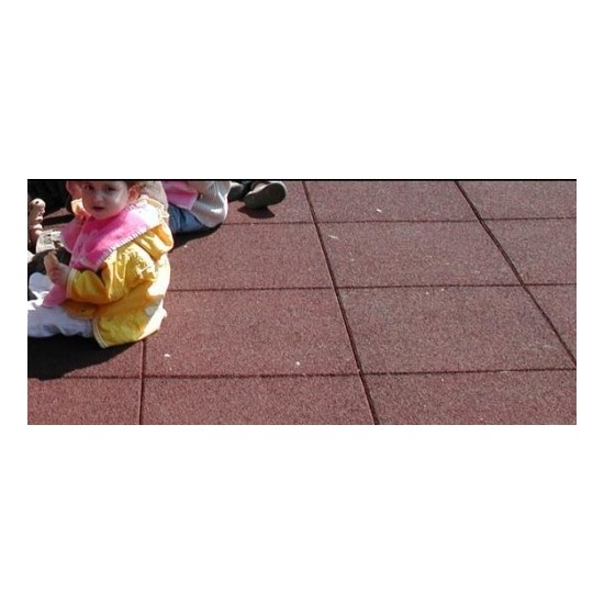 Dalle universelle en caoutchouc