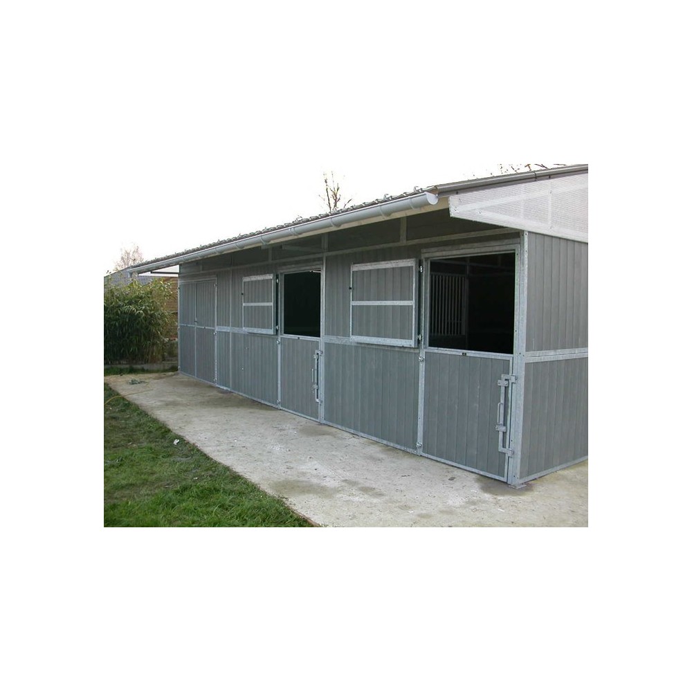 Planches pour boxes en plastique recyclé