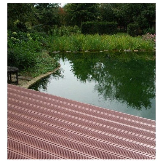 Planches de terrasse en plastique recyclé GOVAPLAST