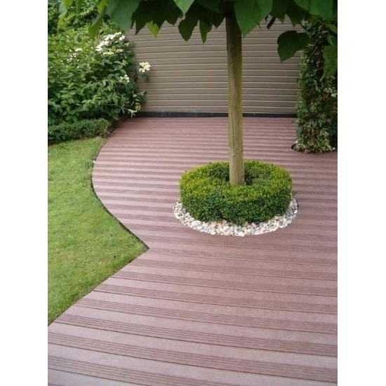  Lame en plastique recyclé pour bordure de terrasse et piscine