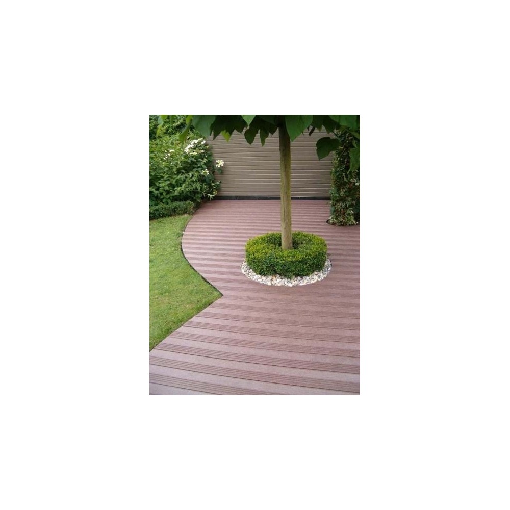  Lame en plastique recyclé pour bordure de terrasse et piscine