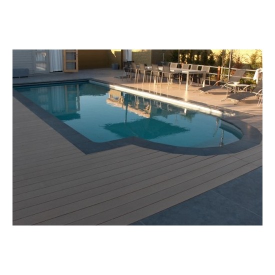 Planches de terrasse en plastique recyclé GOVAPLAST
